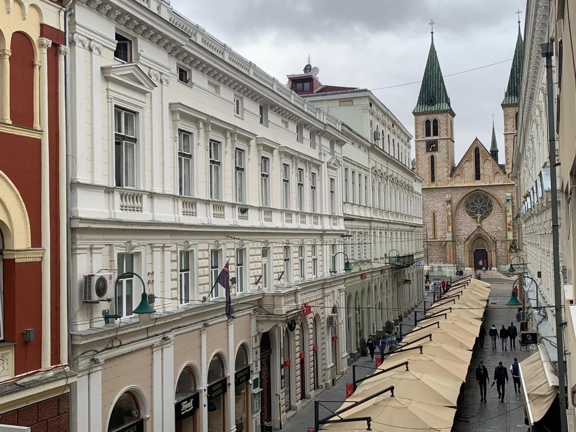 Cute And Cozy Studio With Cathedral View-Excellent Location سراييفو المظهر الخارجي الصورة